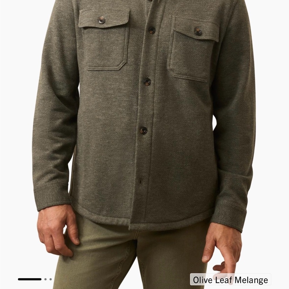 Faherty Men's Olive Jacket